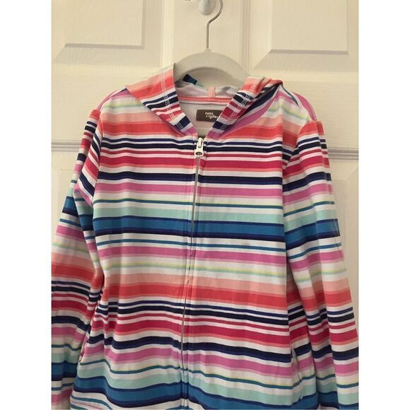 rumi+ryder By Stitch Fix girls Jacket w/stripes 6/7 - Picture 2 of 5